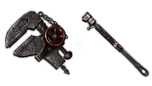 Big Pipe Wrench Head + Krat Police Baton Handle