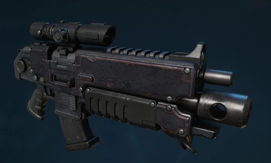 Secondary: Gathalamor Crusade with Grenade Launcher (Relic Bolt Rifle)